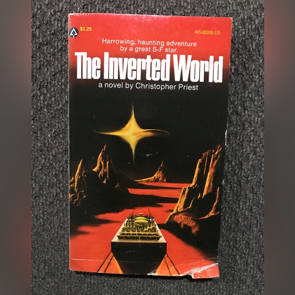 The Inverted World by Christopher Priest, 1974 Paperback